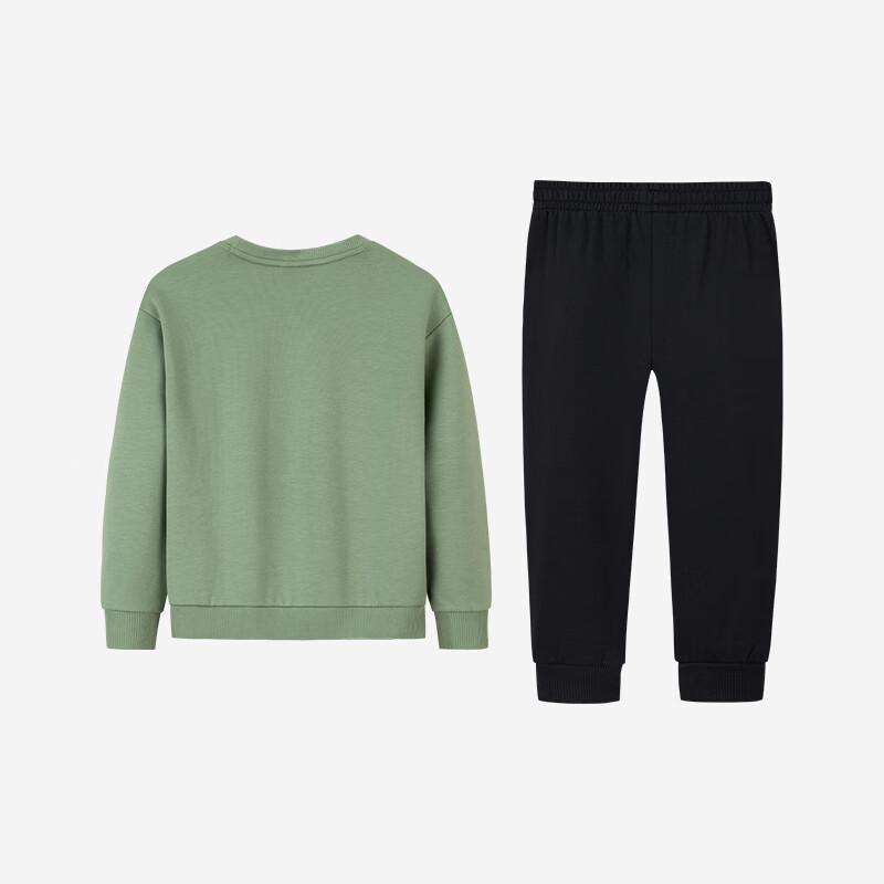 Nike Детский комплект из 2 предметов: лонгслив на флисовой подкладке и спортивные штаны