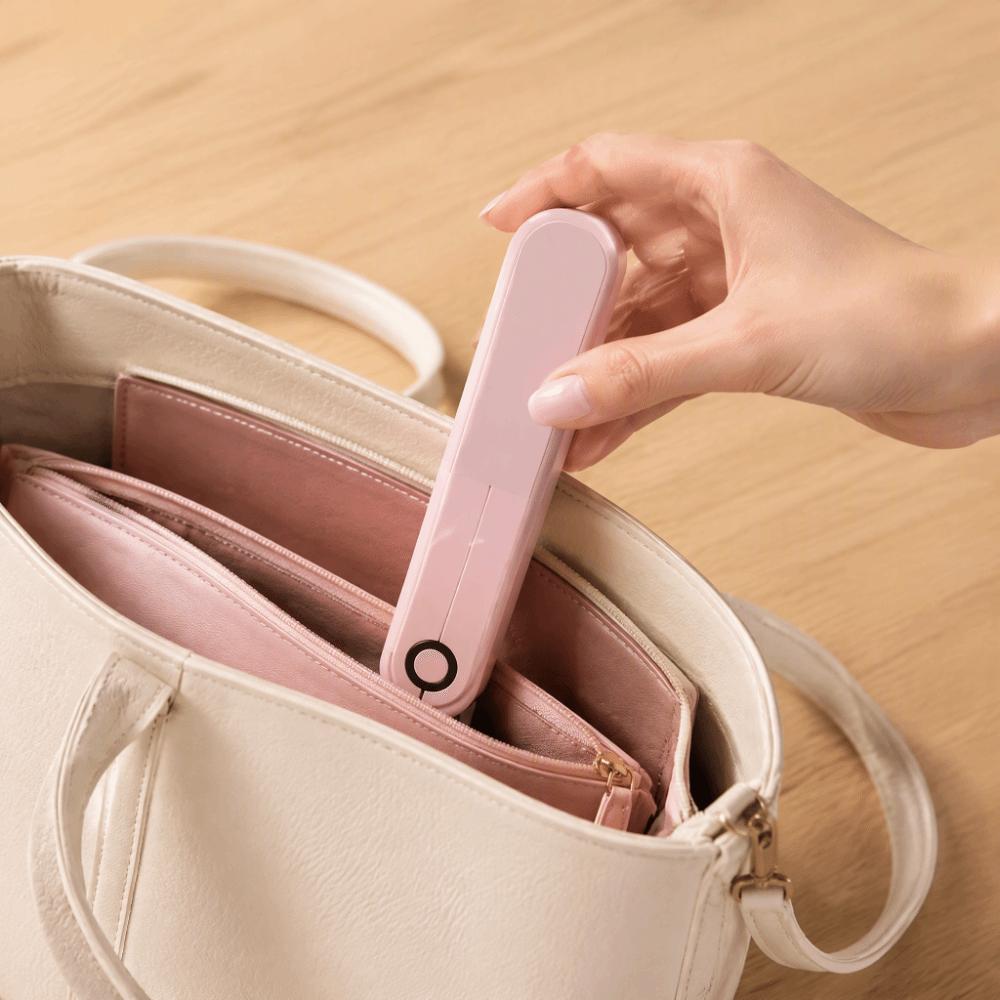 Cordless Hair Straightener Comb Mini Curling Styling Tool Rechargeable Hair Straightener Travel