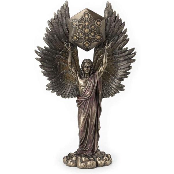 Архангел Метатрон Енох Ангел Трансформация Религиозная Статуя Смола Ремесленная Садовая Статуя Креативная Тема Вера Орнамент