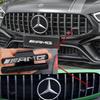 3D ABS Логотип Mercedes Benz Значок Эмблема Решетки AMG Для Mercedes GLC G Класса W204 W205 W212 W213 Модели GT Наклейка AMG Аксессуары