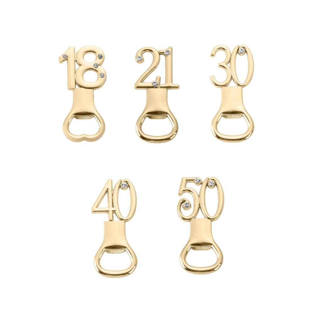 Гостевые подарки на годовщину, принадлежности для вечеринки, открывалки для бутылок, открывалка для пива, возраст, день рождения, барный инструмент