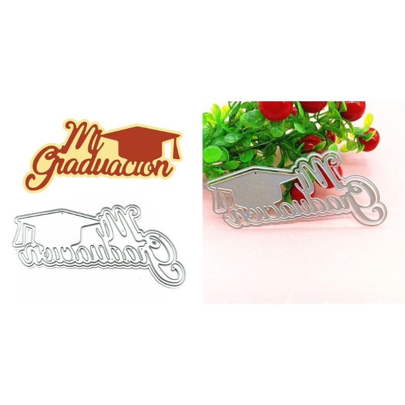 Bachelors Caps Die Cuts Graduation Hat Metal Cutting Dies Stencils for DIY Photo Scrapbooking Card Album Decorations