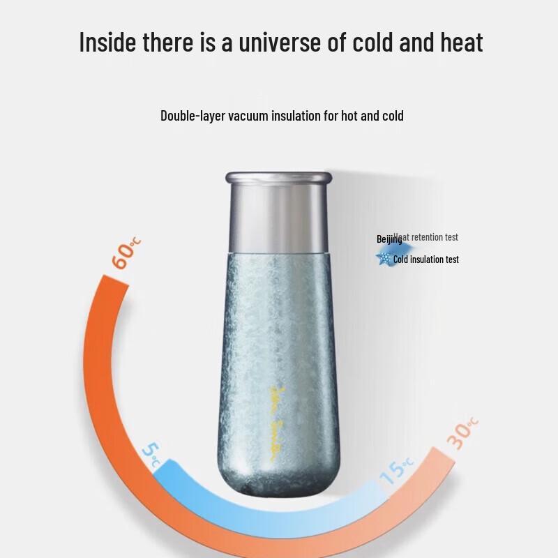 John Smith Pure Titanium Insulated Tea Bottle