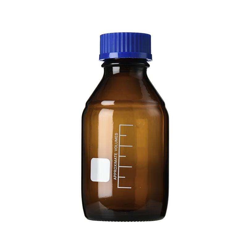 Kereicai Graduated Threaded Glass Reagent Bottle