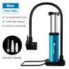 WEST BIKING Bike Foot Pump 160PSI High Pressure Portable Bicycle Tire Inflator with Gauge for Schrader Presta Valves MTB Bike
