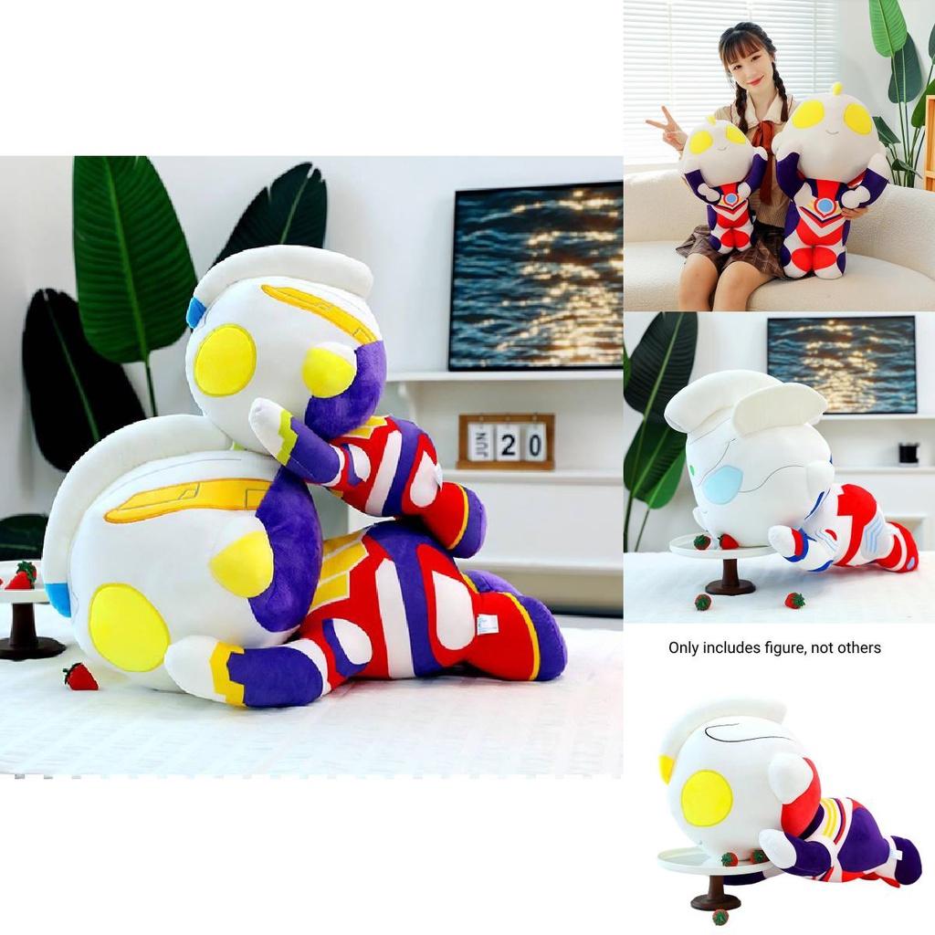 Милая плюшевая игрушка Ультрамен, мультяшная кукла Супермен Ди Цзя, детский фестивальный подарок