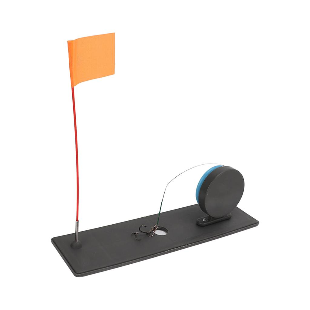 Подледная рыбалка Tip Up Pole Портативная удочка для подледной рыбалки с катушкой и плавающей базой для флага для зимы