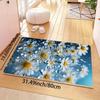 1 шт., напольный коврик с узором в виде маленьких ромашек, современный кухонный полиэстеровый ковер, нескользящий, цветной, для дома, ванной комнаты, спальни, гостиной, декора