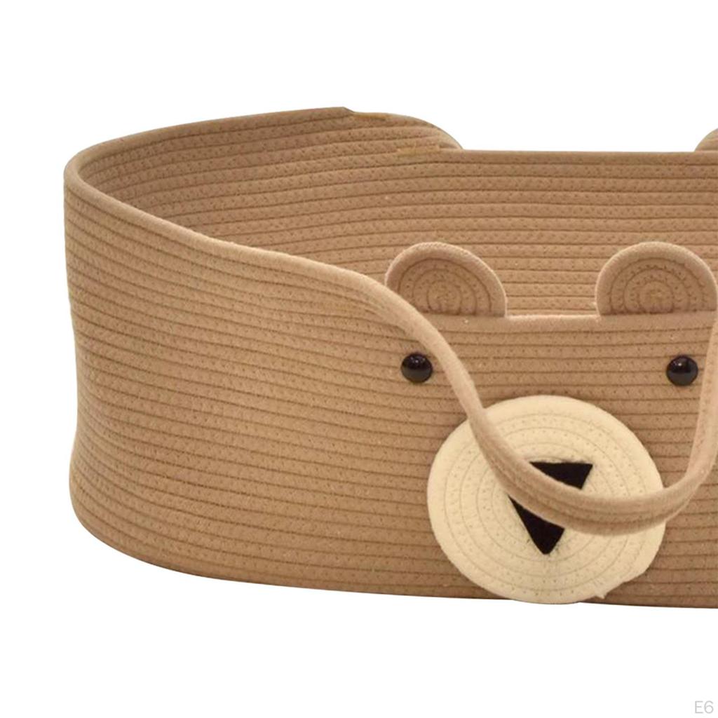 Корзина для пеленания младенцев легкая Moses для новорожденных Nursery Travel Blue