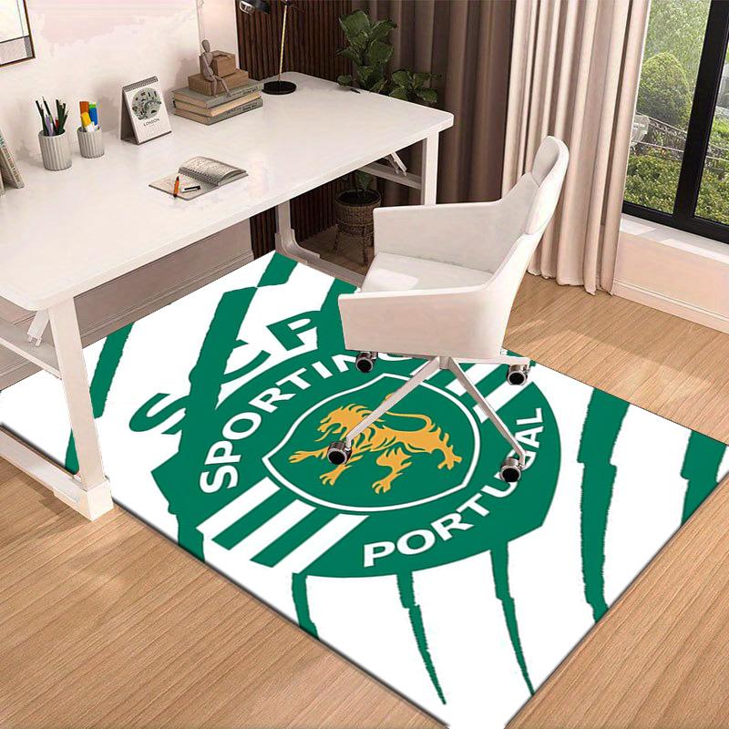 Sporting Cp Crest Emblem Area Rug Office rug, Chair Rug, Decor Carpet Livingroom bedroom Mat, Large Size Fan gifts Christmas gifts