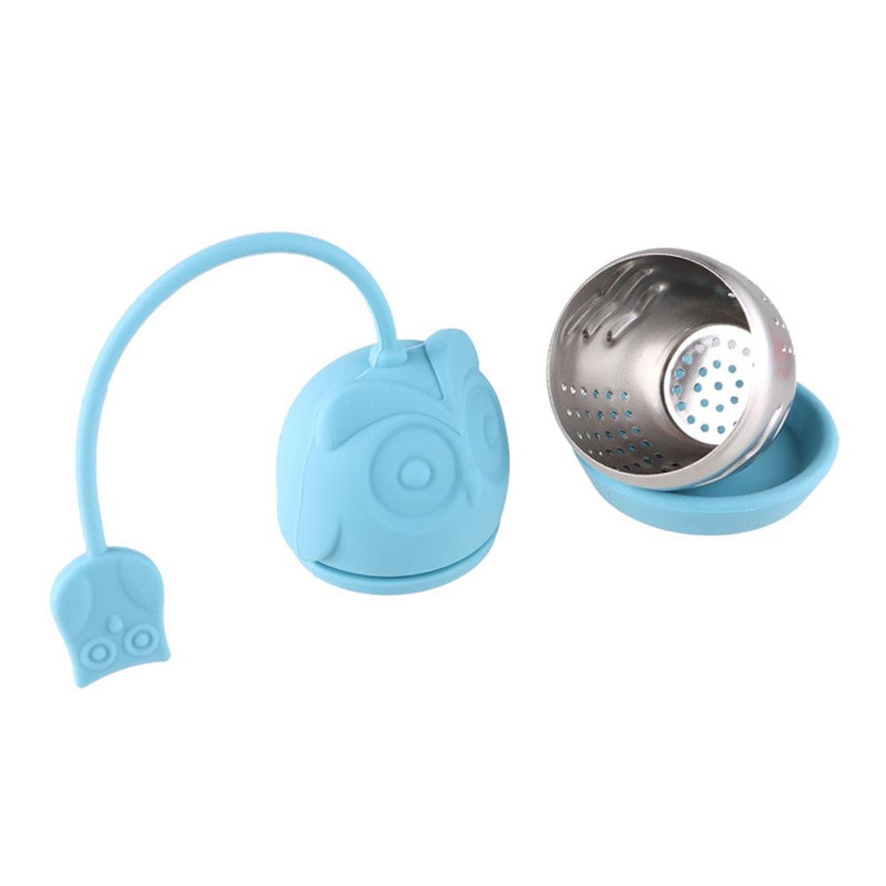 10 шт. Чайные ситечки из нержавеющей стали Сова Шарики для заваривания рассыпного чая