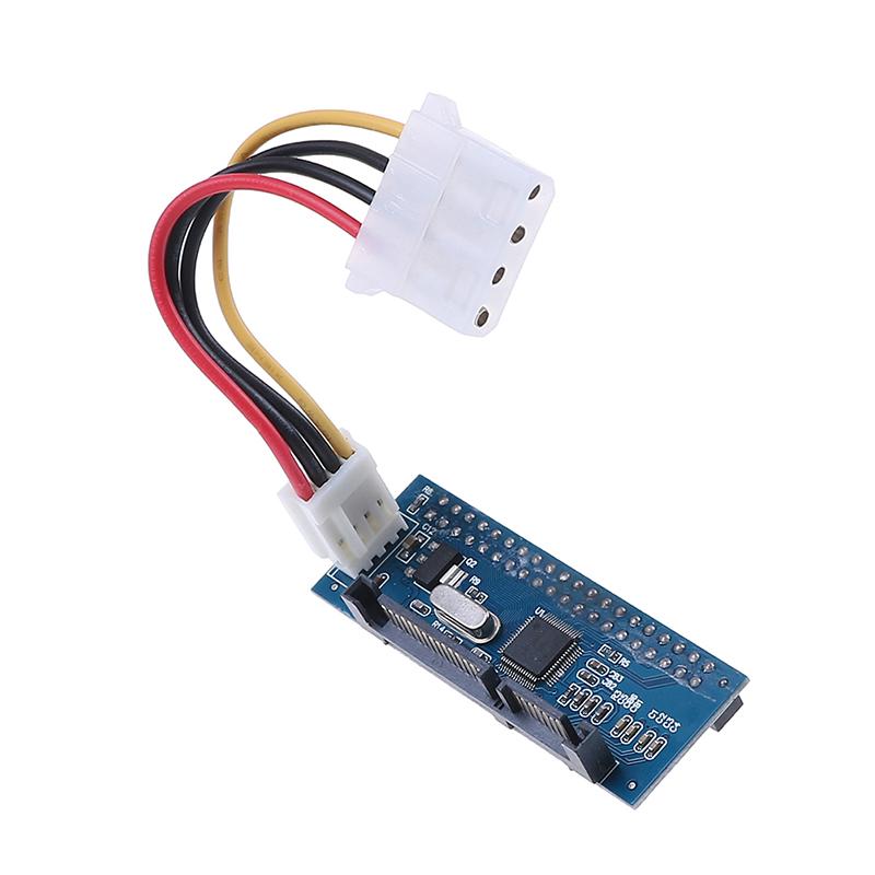 40-Pin 40Pin Ide Female To Sata 7+15Pin 22-Pin Male Adapter Pata To Sata Card