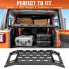 Rear Trunk Cargo Rack Basket Tray Interior Storage Luggage Carrier Interior Trunk Storage Rack for Jeep Wrangler JL