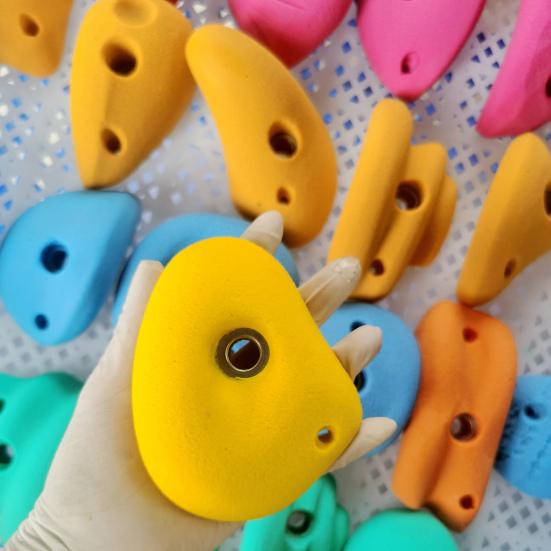 Rock Climbing Holds with Mounting Screw Holds Up To 230Lbs Kids Adults Rock Wall Holds