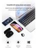 Спортивные TWS Bluetooth 5.3 Наушники-вкладыши IPX5 с Ушными Крючками и Цифровым Дисплеем