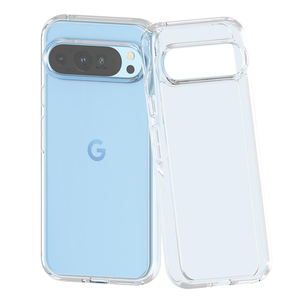 For Google Pixel 9 Pro XL Case PC + TPU Shockproof Clear Phone Cover