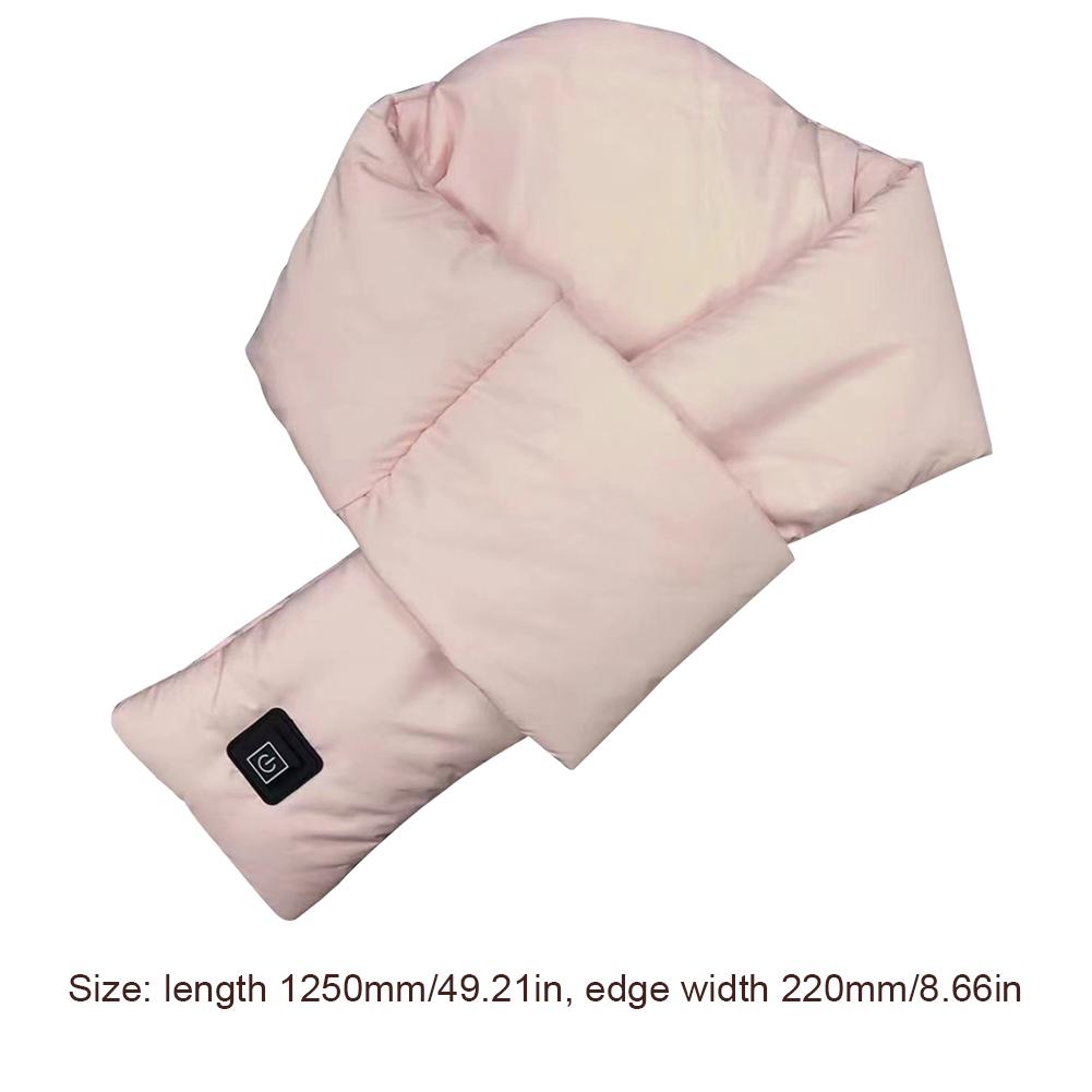 Electric Heating Scarf Heating Pads 3 Gear Heating USB Heater  Thermal Shawl Outdoor Warm Neck Brace Warm Bib For Women Men