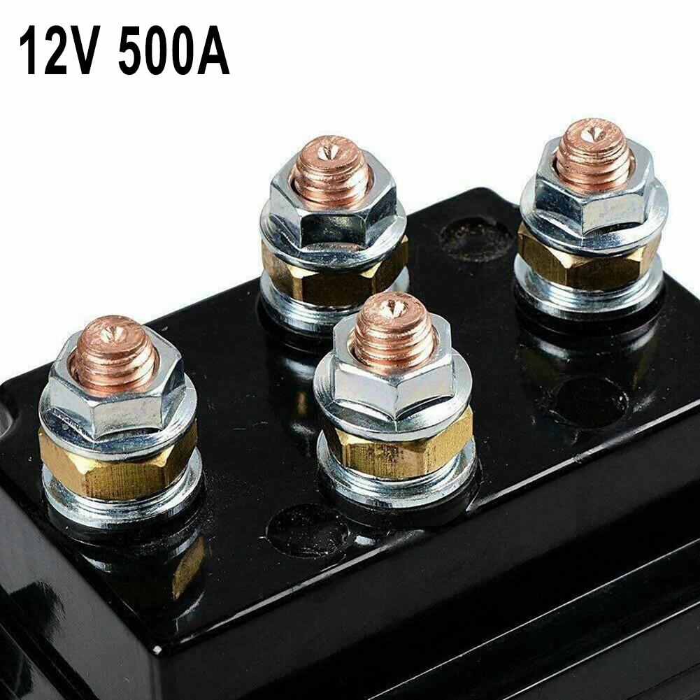 12 В 500 А контактор лебедка управления соленоид реле двойной беспроводной пульт дистанционного восстановления
