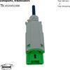 1 шт. Выключатель стоп-сигнала Подходит для Smart Fortwo 253206454R A4535453300000 O5I9