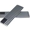 2x New Car Truck 3D Metal USA Flag Sticker American Decal Body Emblem 10.4*2.8cm