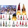 Gnome Advent Calendar ,Gnome Advent Calendar Countdown, Gnome Advent Calendar Table Decorations Holiday Home Decora