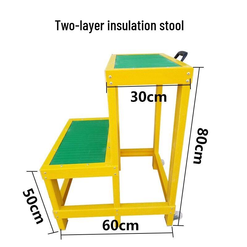YueYueShang Fiberglass Insulated Platform Stool