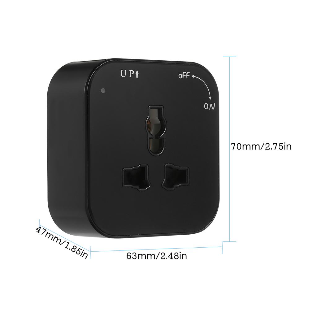 Socket Outlet 3-Pin Track Sockets Power Track Socket Outlet Versatile Electric Mobile Track Socket Power Track Adapter