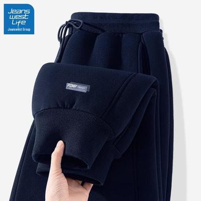 JEANSWEST LIFE Мужские термо джоггеры с плюшевой подкладкой
