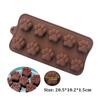 1-29 Handmade Silicone Mould Chocolate Candy Jelly Pudding Ice Mold Baking Tool
