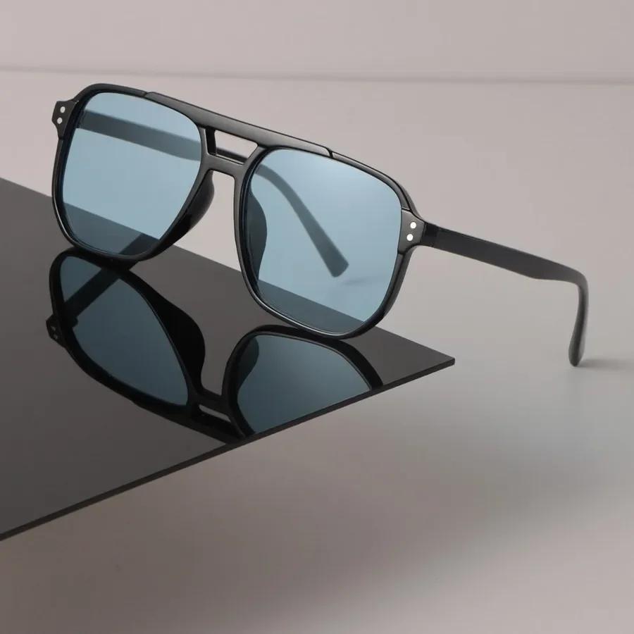 Роскошные квадратные солнцезащитные очки Женские Мужские Крутые Брендовые Дизайнерские Зеркальные Солнцезащитные очки Женские Мужские Конфетных Цветов