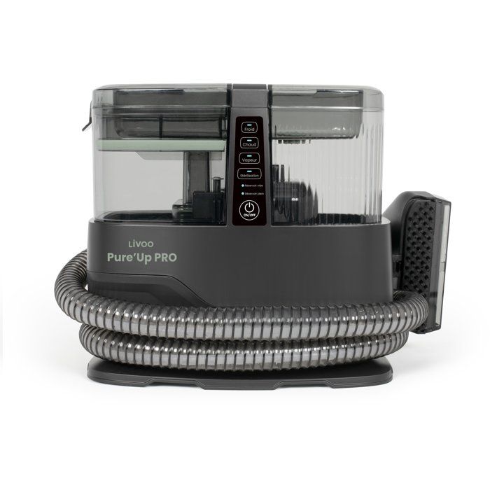 Nettoyeur vapeur multi-surfaces - LIVOO - DOH148V - Sols, tapis & canapés - 1800 W - Réservoirs 1,1 L + 1,2 L