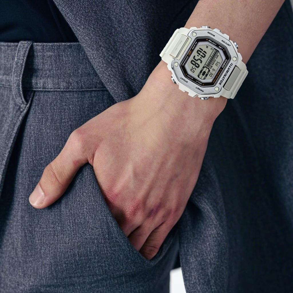 Casio Мужские Серые Часы MWD-110H-8AVDF MWD-110H-8AVDF