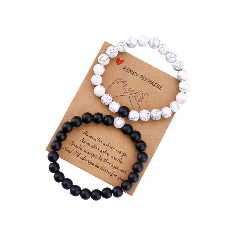 Браслет JYL TS Богемский плетеный азбукой Морзе с карточкой Призывает Тайну и Связь