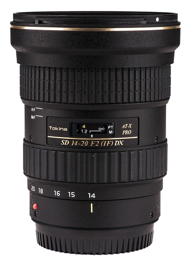 Tokina F2 PRO DX Зум-объектив для Canon EF Mount AT-X 14-20 Сверхширокоугольный (Совместимо с APS-C)
