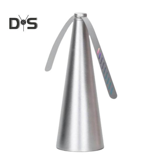 Вентилятор для отпугивания мух со светоотражающей полосой для кемпинга на открытом воздухе, рыбалки, пикника, настольный вентилятор для еды в помещении, портативный бесшумный складной вентилятор для отпугивания мух