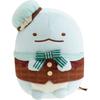 San-X Sumikko Gurashi "Шоколадная ярмарка в кафе Sumikko" Собирайте мягкую игрушку Ящерица MO97501 В110 x Ш100 x Г90 мм