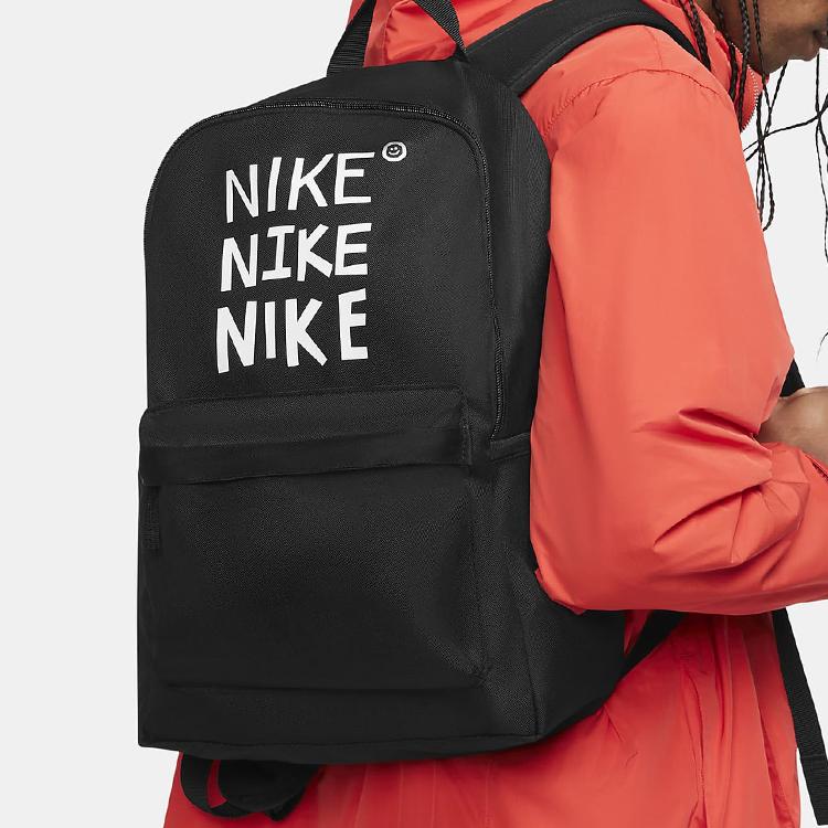 Nike Рюкзак полиэстеровый обычный мужской черный DQ5753-010