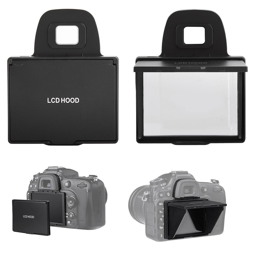 Защитная пленка для ЖК-экрана Всплывающая камера Солнцезащитный козырек Солнцезащитная шторка Крышка для Nikon D7100 D7200