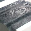 0.8mm Soft Waterproof PU Leather with Alps Marble Pattern for Motorcycle Seat Cover Bike Saddle