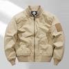 Cotton Bomber Jacket Men's Spring and Autumn Loose Large Size Men's Baseball Jacket