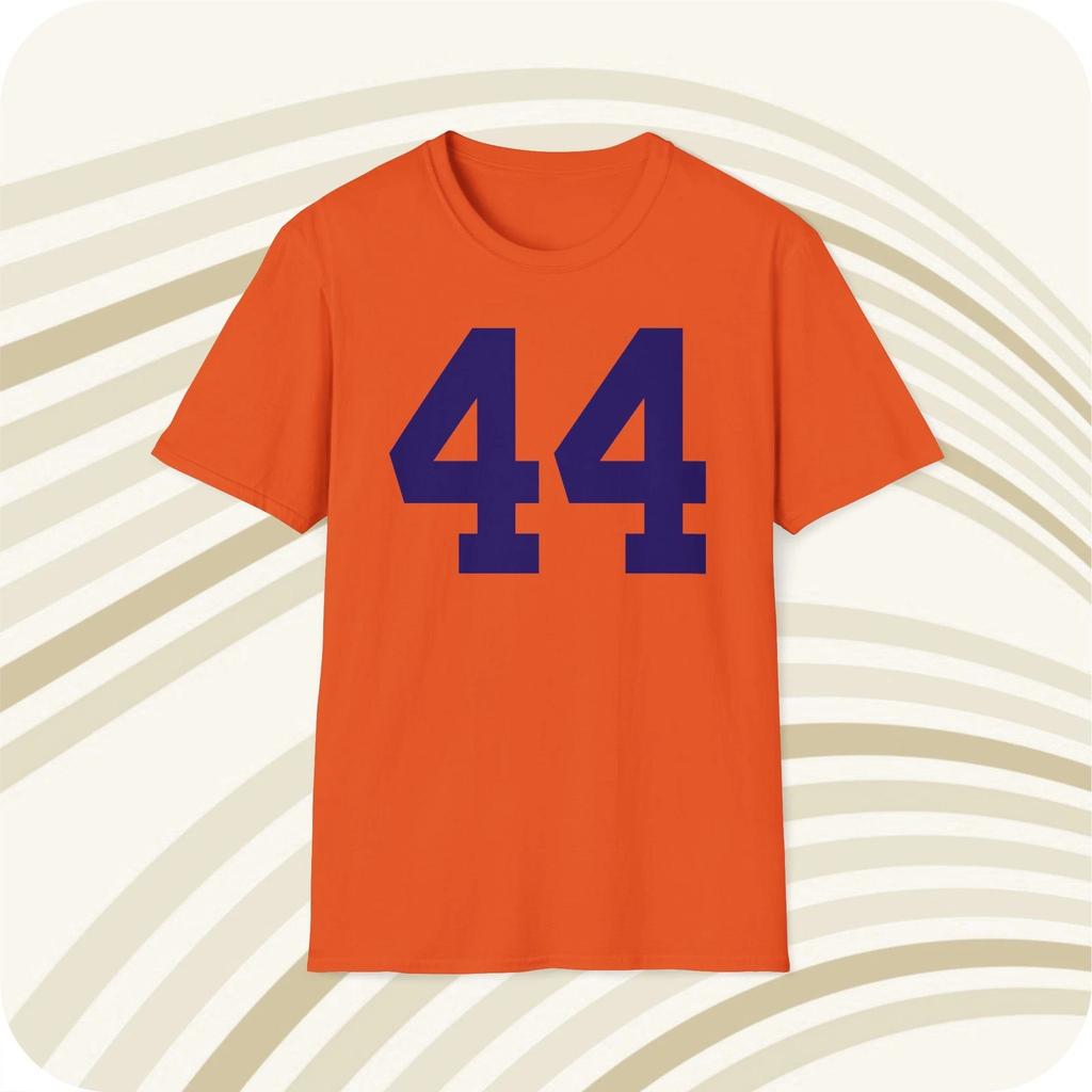 Ernie Davis Syracuse Orange #44 NCAA Jersey T shirt - Front & Back Print