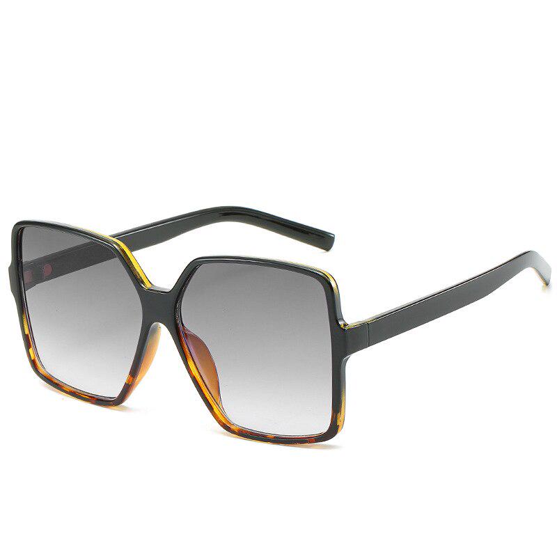 SHAUNA Винтажные негабаритные квадратные женские солнцезащитные очки, модные очки с градиентными линзами, оттенки UV400