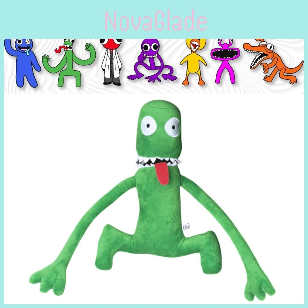 Rainbow Friends Roblox2 Frog Plush Toy Green Long Arms And Short Plush Fur