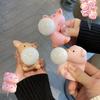 Свинка-выдуватель мыльных пузырей Yousheng, сжимаемая игрушка, антистресс, мультяшная свинка, сенсорная игрушка, мягкое эластичное животное, игрушка для дома, офиса, стола