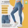 Женские облегающие джинсы для йоги с высокой талией и карманами