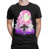 Men's Mitsuri Kanroji Demon Slayer T Shirt Love Hashira 100% Cotton Tops Short Sleeve Round Collar Tees Plus Size T-Shirts