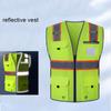 High Visibility Reflective Safety Vest Breathable Cycling Safe Jacket Traffic Waistcoat  Workwear