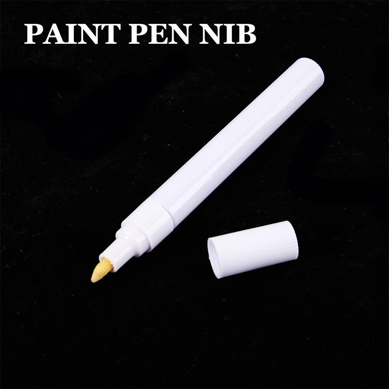 Empty Refillable Pen Blank 3-6Mm Double Head Reversible Nib Paint Pen Fine Nib