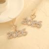 Crystal Drop Earrings High-Quality 2026 Earrings Rhinestone Earrings Long For Women'S Jewelry Christmas Party Special Events
