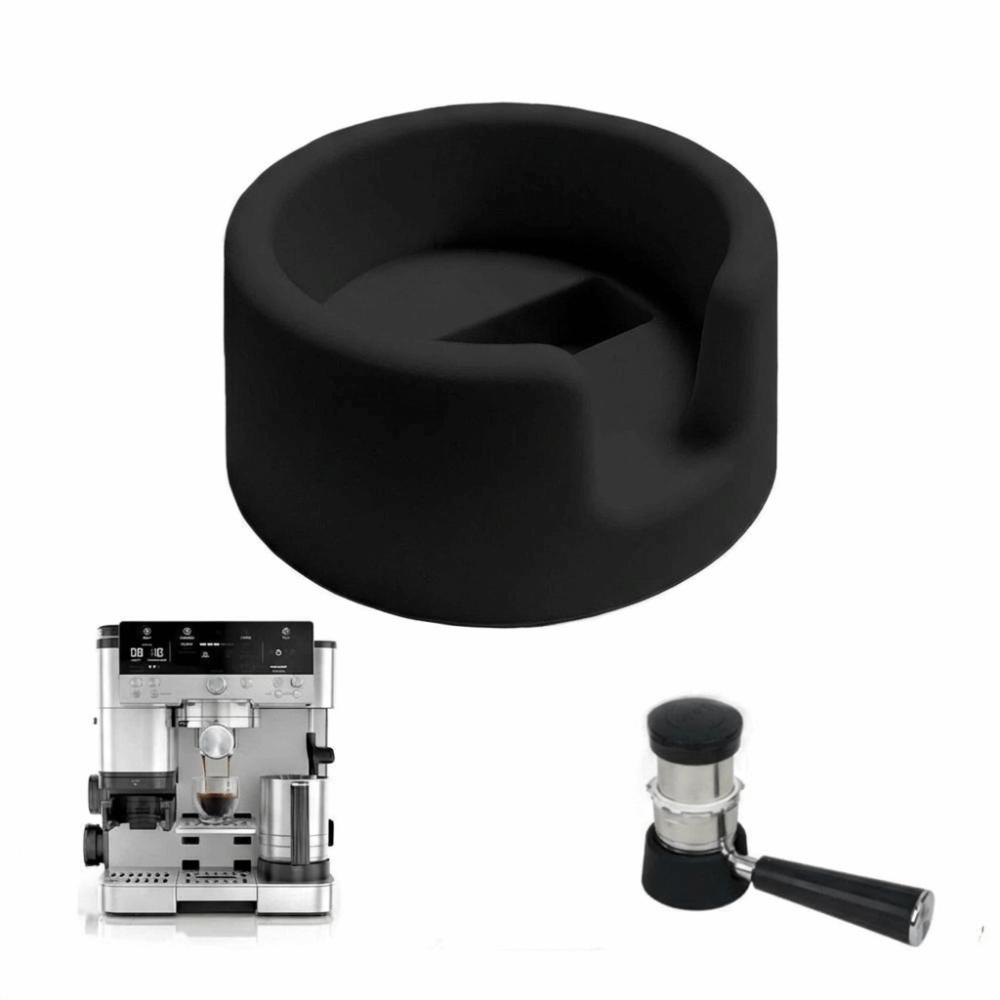 Anti-Slip Coffee Tamper Holder Enhanced Tamping Stability Heat-Resistant Coffee Press Base Silicone Tamper Mat Coffee Brewing
